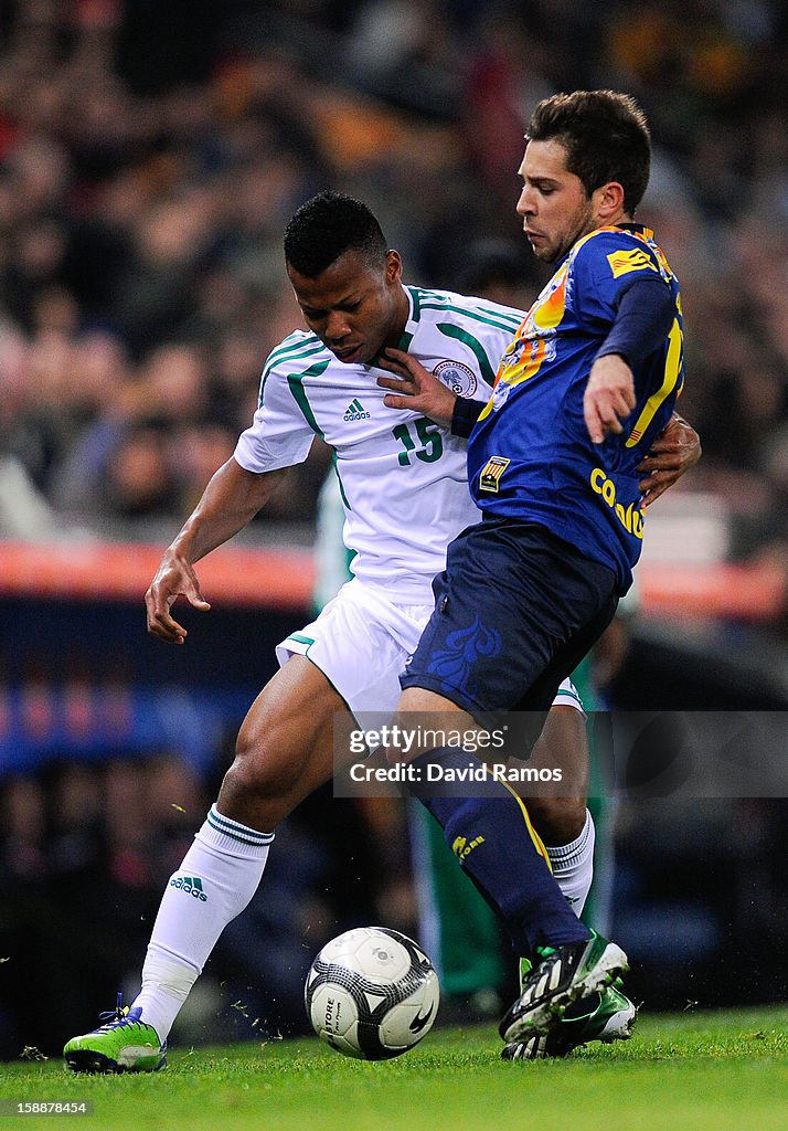 Catalonia v Nigeria - International Friendly