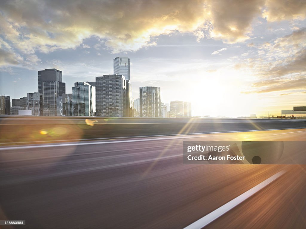 Inner City Road in Motion