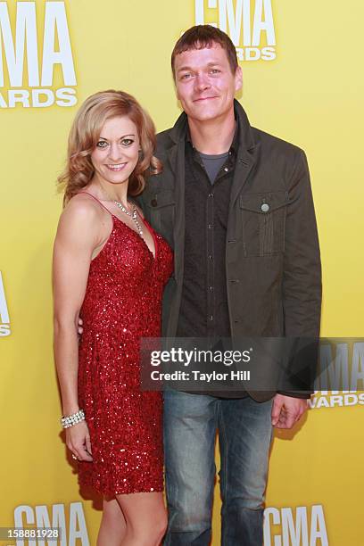 Jennifer Sanderford and Brad Arnold of 3 Doors Down attend the 46th... News Photo - Getty Images