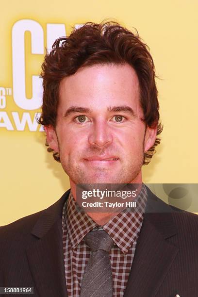 David Nail attends the 46th annual CMA Awards at the Bridgestone Arena on November 1, 2012 in Nashville, Tennessee.