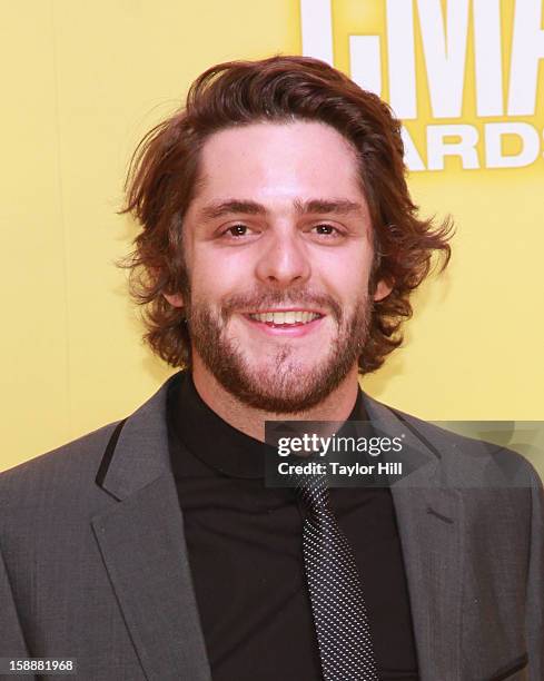 Thomas Rhett attends the 46th annual CMA Awards at the Bridgestone Arena on November 1, 2012 in Nashville, Tennessee.