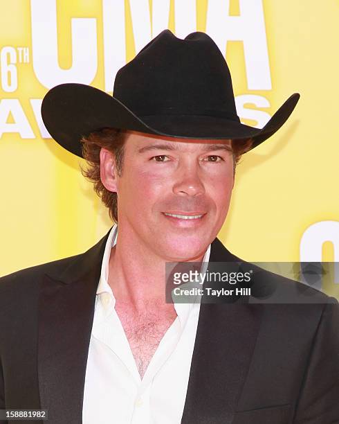 Clay Walker attends the 46th annual CMA Awards at the Bridgestone Arena on November 1, 2012 in Nashville, Tennessee.