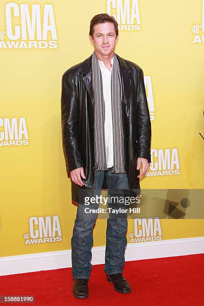 Eric Close attends the 46th annual CMA Awards at the Bridgestone Arena on November 1, 2012 in Nashville, Tennessee.
