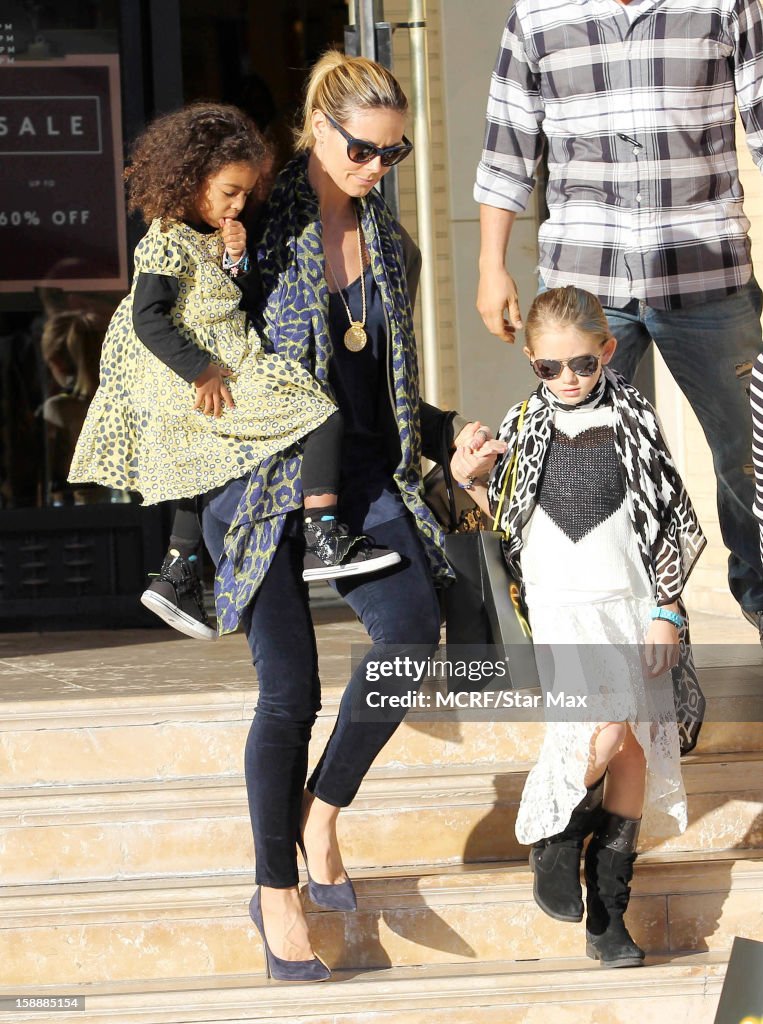 Celebrity Sightings In Los Angeles - January 2, 2013