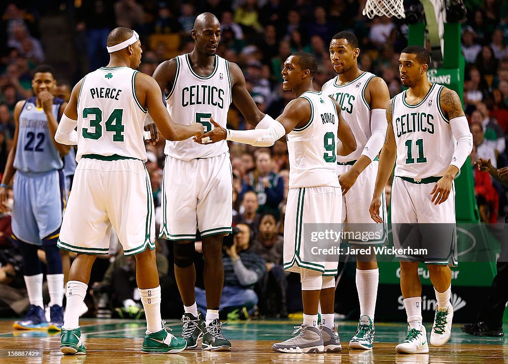 Memphis Grizzlies v Boston Celtics