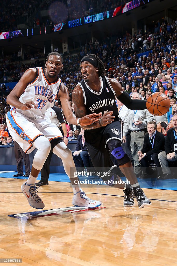 Brooklyn Nets v Oklahoma City Thunder