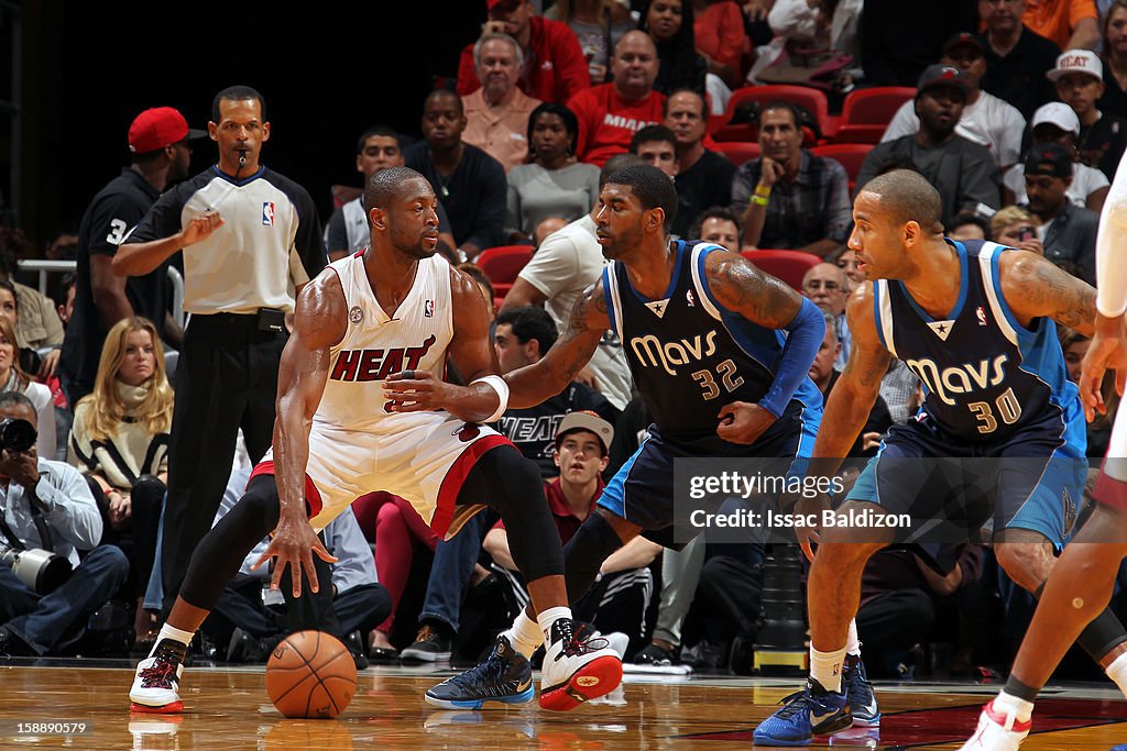 Dallas Mavericks v Miami Heat