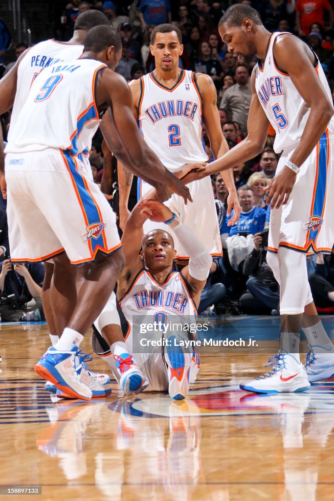 Brooklyn Nets v Oklahoma City Thunder