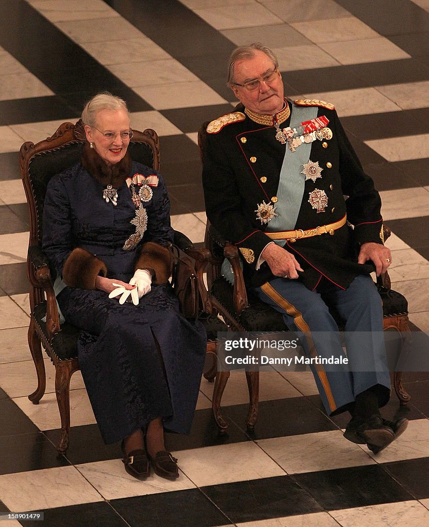 Queen Margrethe Holds New Year's Levee