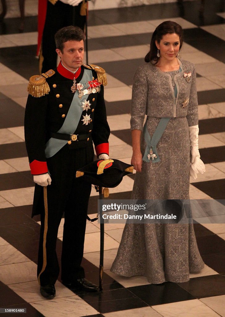 Queen Margrethe Holds New Year's Levee