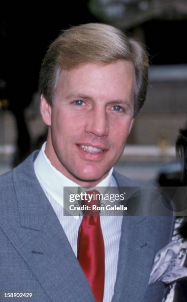 Actor Jameson Parker attends the fundraising benefit for the Santa Monica Rape Treatment Center on September 14, 1986 at Barney Rosenzweig and...