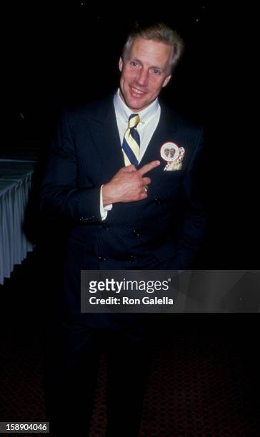 Actor Jameson Parker attends Republican Fundraiser for George Bush and Dan Quayle on September 13, 1988 at the Bonaventure Hotel in Los Angeles,...