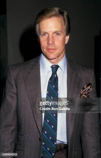 Actor Jameson Parker attends the premiere of "Prince of Darkness" on October 21, 1987 at the Cinerama Dome Theater in Universal City, California.
