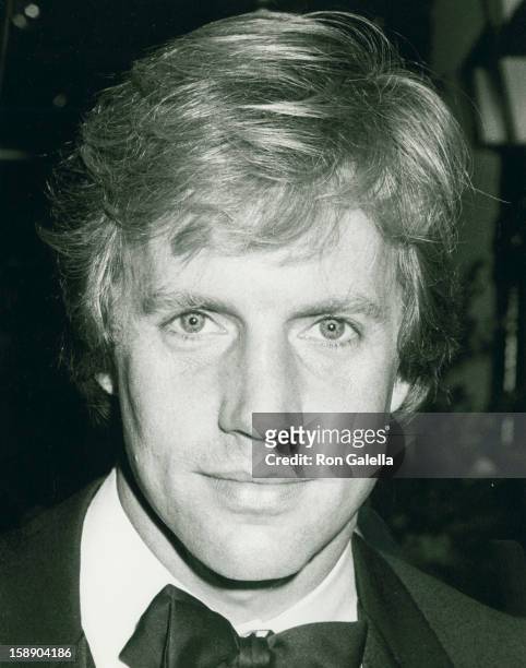 Actor Jameson Parker attends Scott Newman Awards Gala on November 11, 1983 at the Century Plaza Hotel in Century City, California.