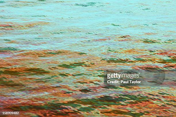 collage of water - impressionism ストックフォトと画像