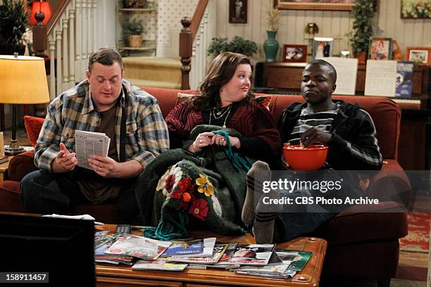 Fish for Breakfast" -- Carl stays with Mike and Molly after his Grandma kicks him out, on MIKE & MOLLY, Monday, January 14 on the CBS Television...