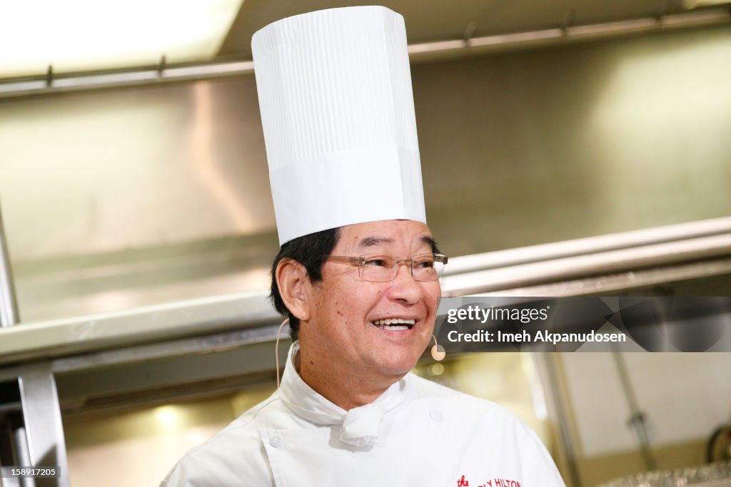 Golden Globes Menu/Table Preview At The Beverly Hilton