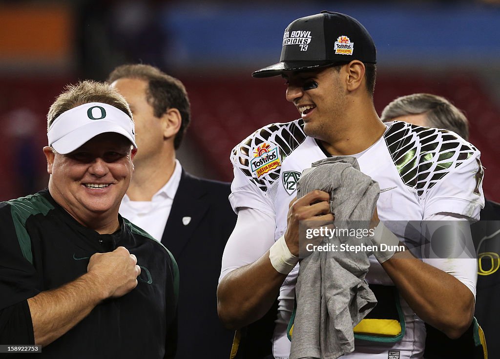 Tostitos Fiesta Bowl - Oregon v Kansas State