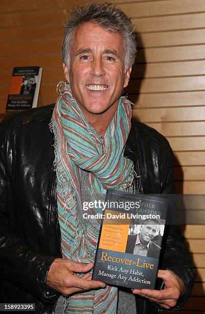 Author Christopher Kennedy Lawford attends a signing for his book "Recover to Live: Kick Any Habit, Manage Any Addiction" at Barnes & Noble 3rd...