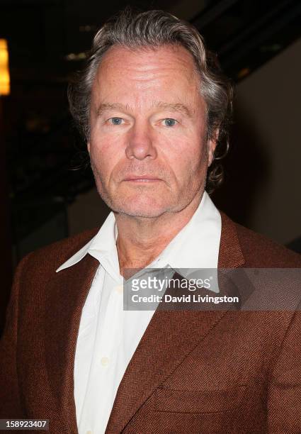 Actor John Savage attends a signing of Christopher Kennedy Lawford's book "Recover to Live: Kick Any Habit, Manage Any Addiction" at Barnes & Noble...