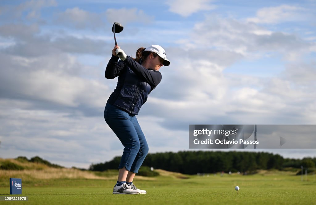 Eleanor Givens Of England Tees Off The 1st During The First Round Of eleanor-givens-of-england-tees-off-the-1st-during-the-first-round-of