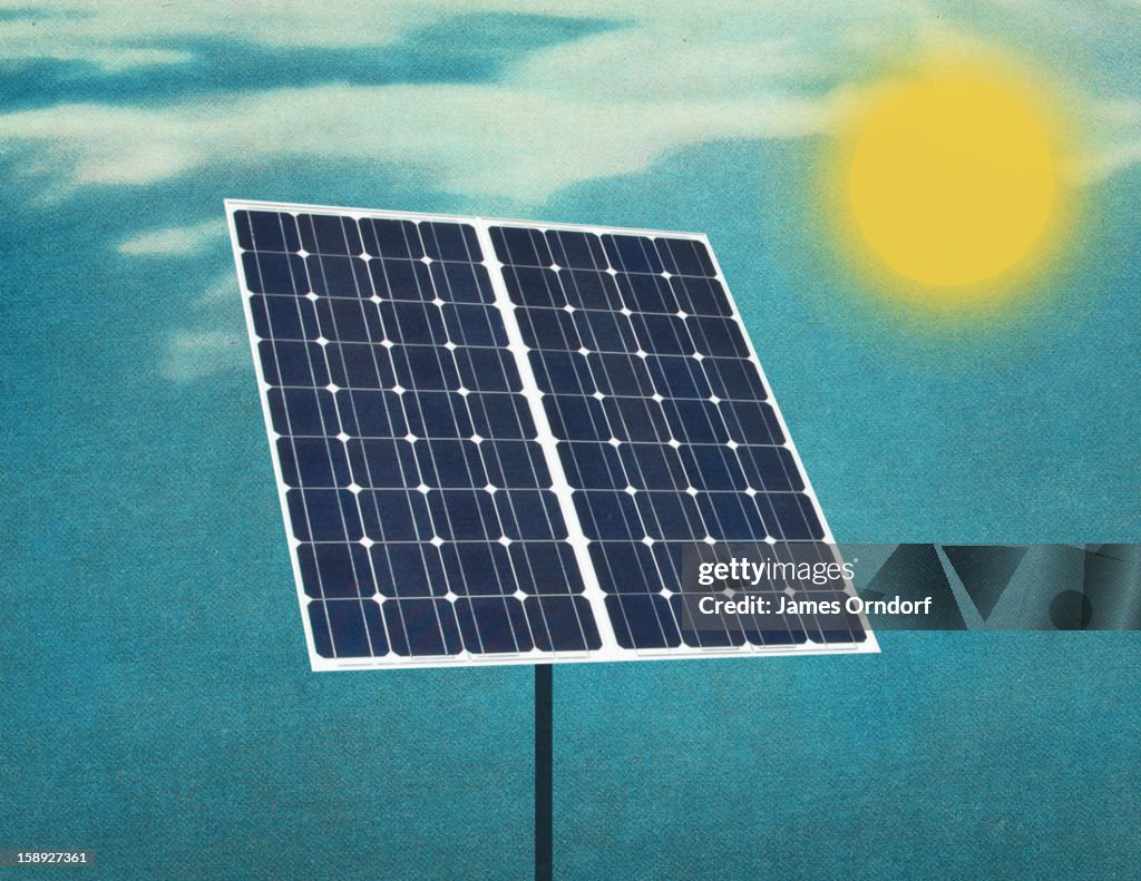 A solar panel