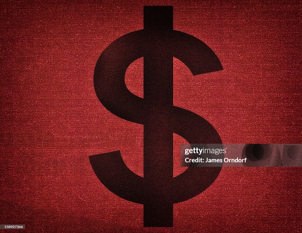 A dollar sign