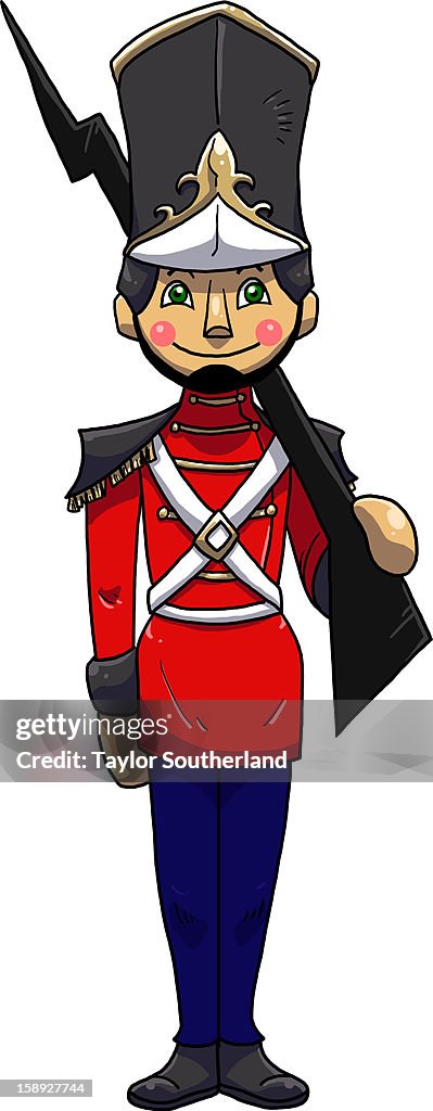 A toy soldier