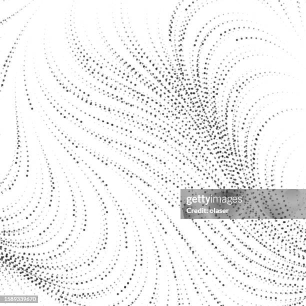 flow pattern of dots - line up background stock illustrations
