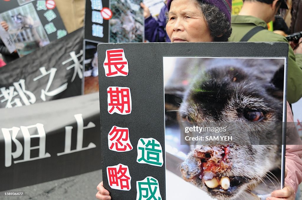 TAIWAN-SOCIETY-ANIMAL-CRUELTY