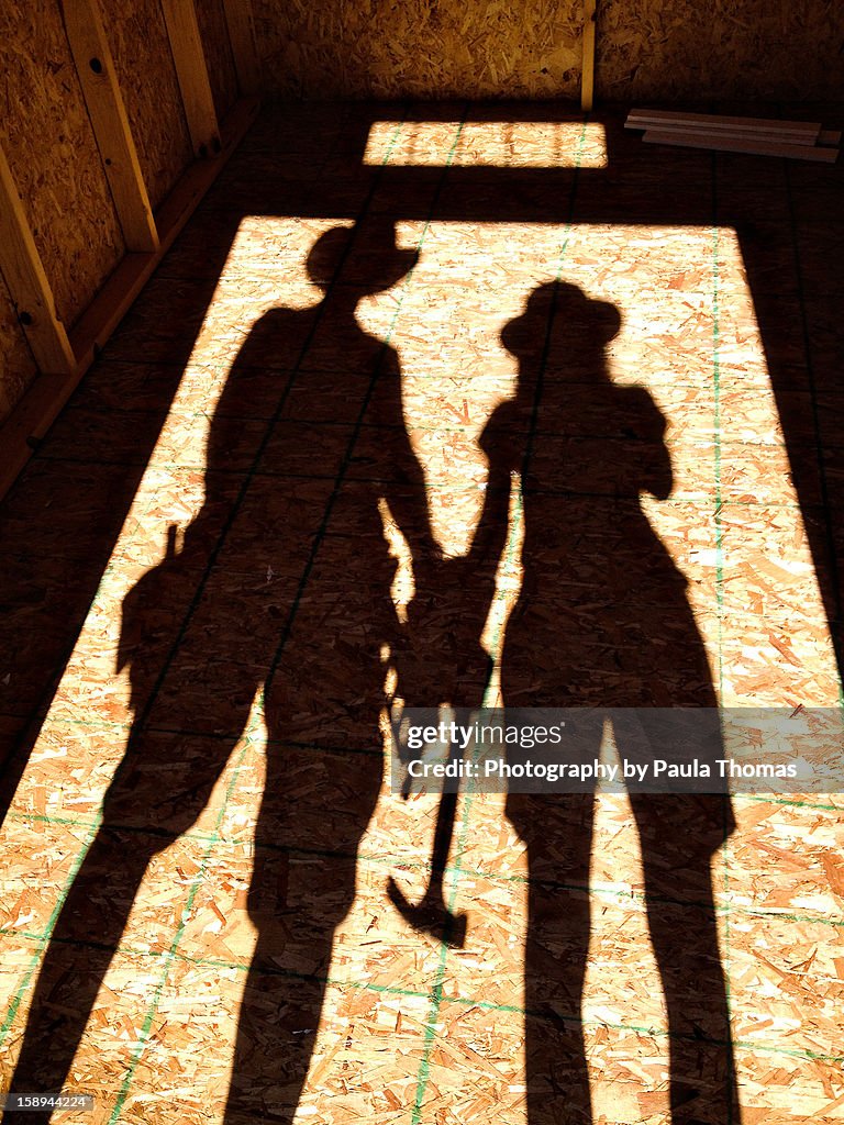 Construction Worker Shadows