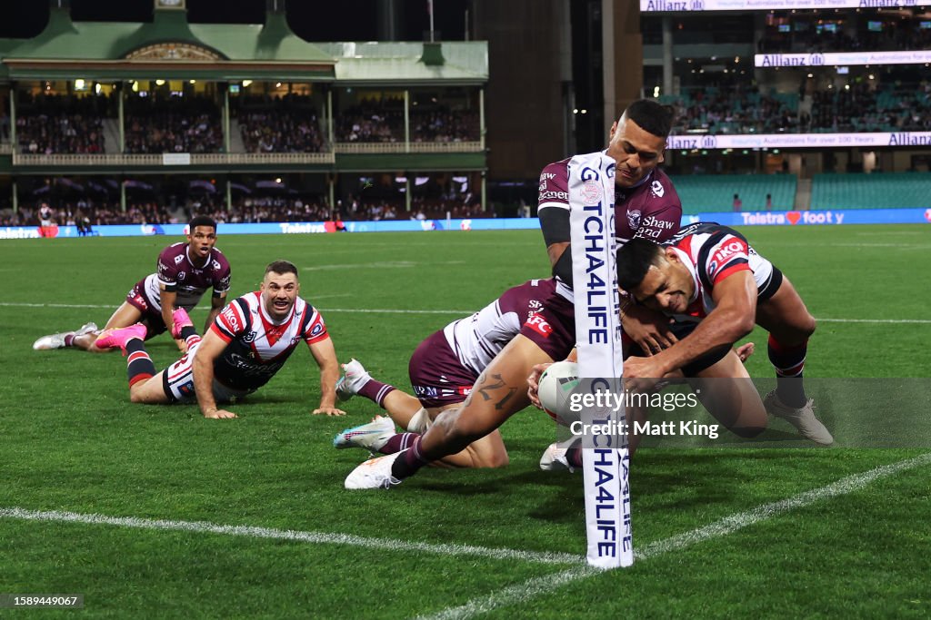 NRL Rd 23 - Roosters v Sea Eagles