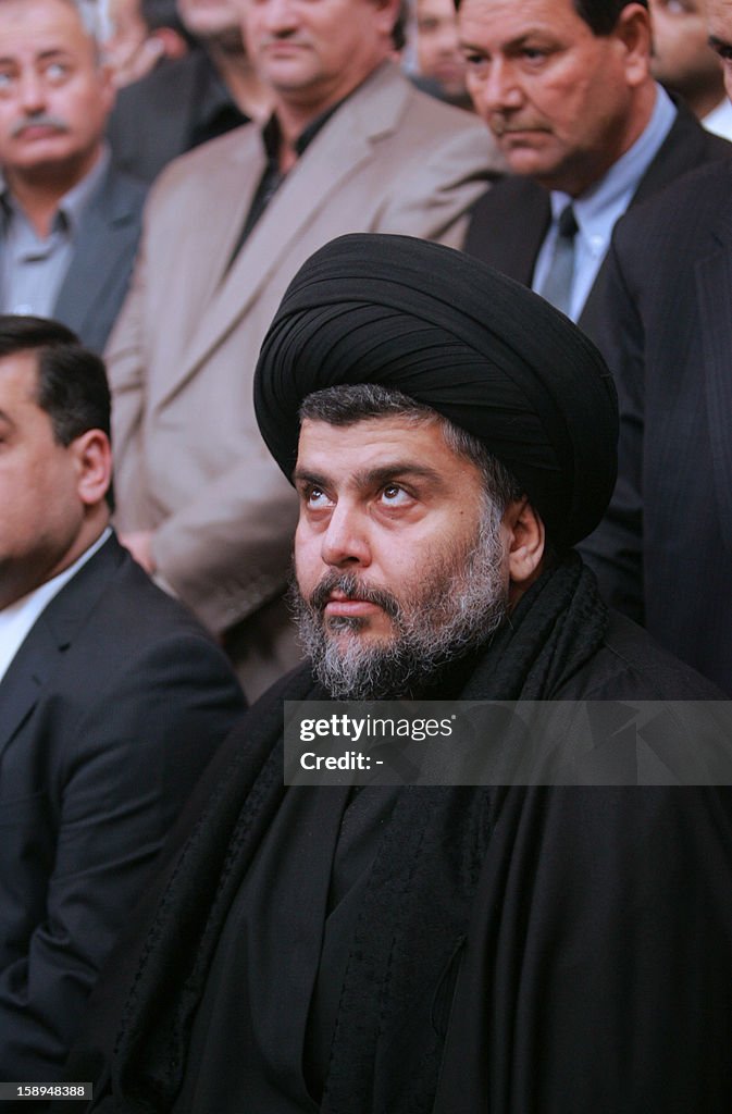 IRAQ-POLITICS-CHURCH-SADR