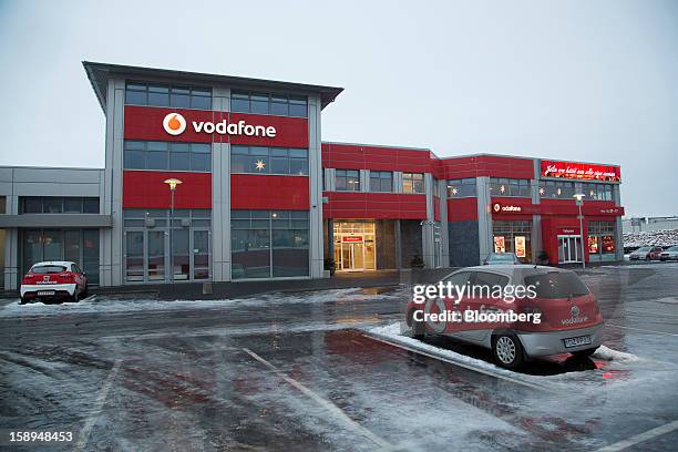 The offices of Vodafone Iceland Fjarskipti hf stand in Reykjavik, Iceland, on Wednesday, Jan. 2, 2013. Creditors of Iceland's three biggest failed...