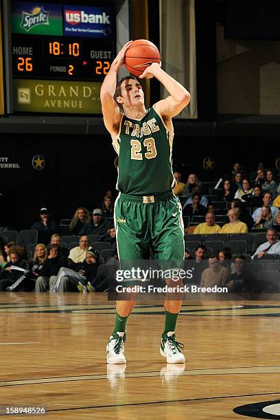 Kyle Gaillard of William and Mary plays against the Vanderbilt Commodores at Memorial Gym on January 2, 2013 in Nashville, Tennessee.