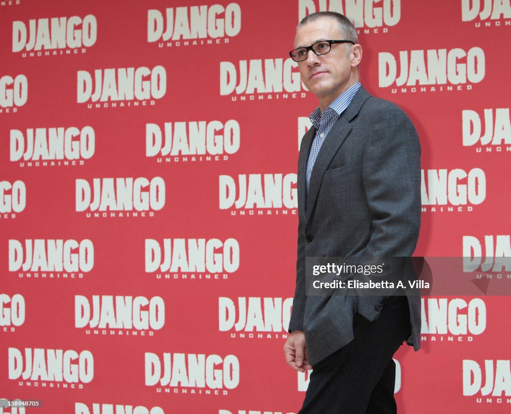 'Django Unchained' Rome Photocall