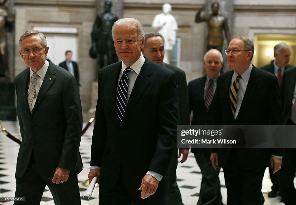 Joint Session Of Congress Counts Electoral College Votes In 2012 Pres. Election