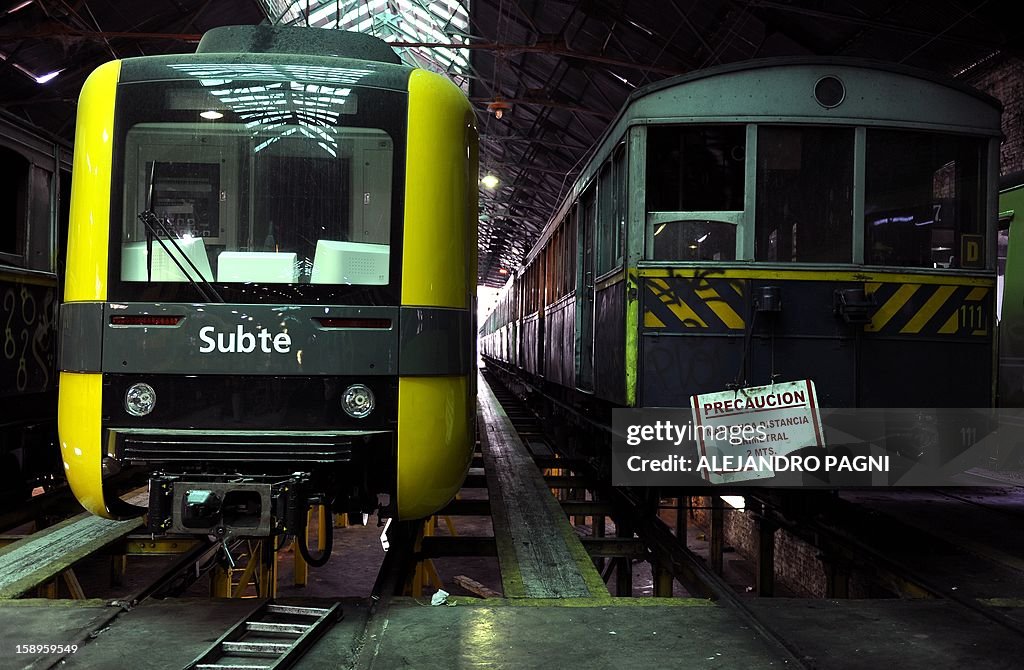 ARGENTINA-CULTURE-HERITAGE-SUBWAY-UNDERGROUND