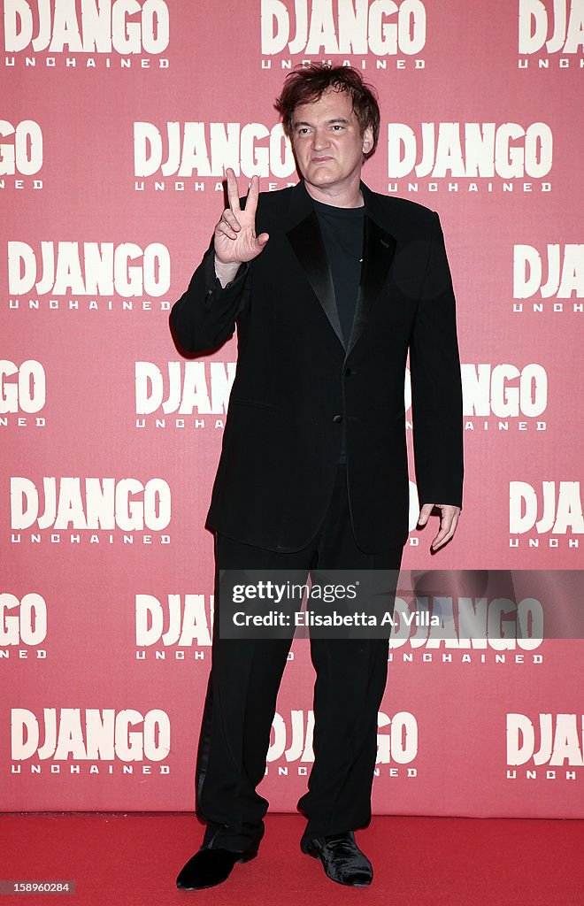 'Django Unchained' Rome Premiere