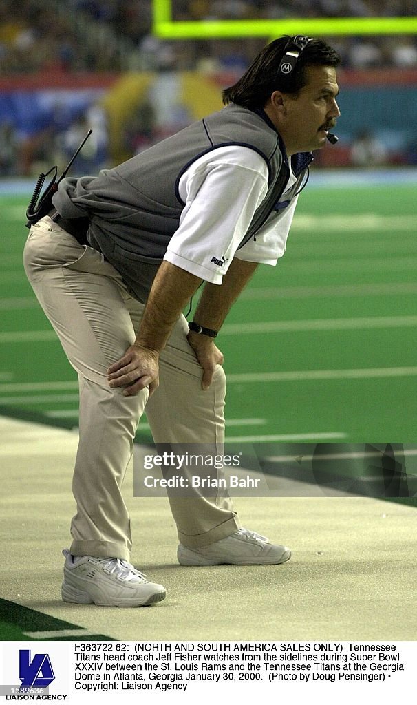 Tennessee Titans head coach Jeff Fisher