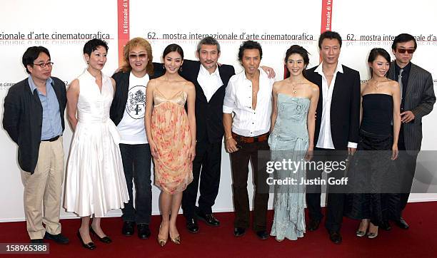 Photocall To Promote 'Seven Swords' At The 62Nd Venice Film Festival.