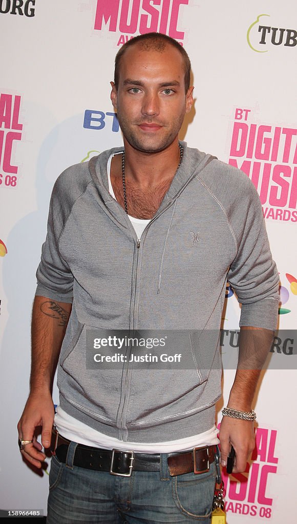 Bt Digital Music Awards 2008 - Arrivals - London