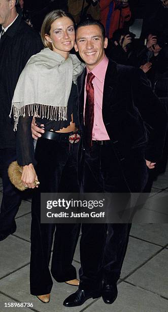 Frankie Dettori & Wife Catherine Attend The 'Mean Machine' Premiere In London.