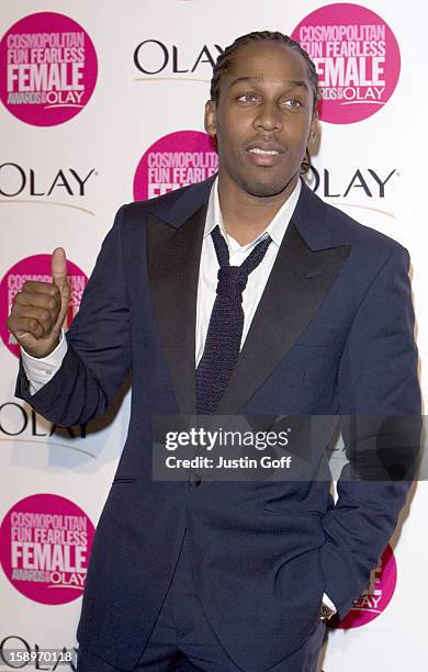 Lemar Attends The Cosmopolitan Fun Fearless Female Awards With Olay At London'S Bloomsbury Ballroom.
