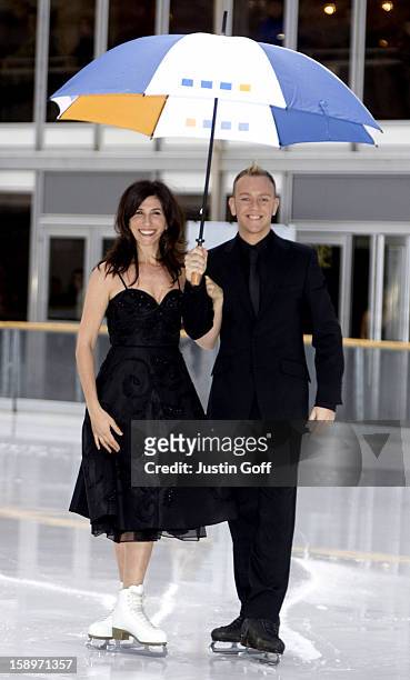 Gaynor Faye & Daniel Whiston Attend The Tv Press Launch Of 'Dancing On Ice' At London'S Natural History Museum.