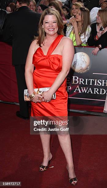 Hannah Waterman Arriving For The 2009 British Soap Awards At The Bbc Television Centre, Wood Lane, London.