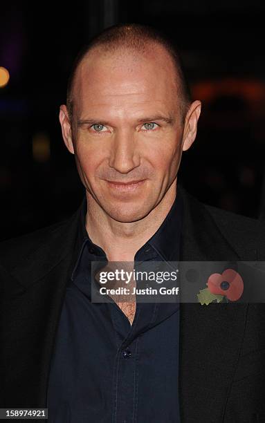 Ralph Fiennes Attends The World Premiere Of Harry Potter And The Deathly Hallows: Part 1 Held At The Odeon Leicester Square On November 11, 2010 In...
