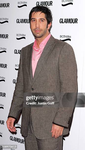 David Schwimmer Attends The Glamour Magazine Women Of The Year Awards In London'S Berkeley Square Gardens.