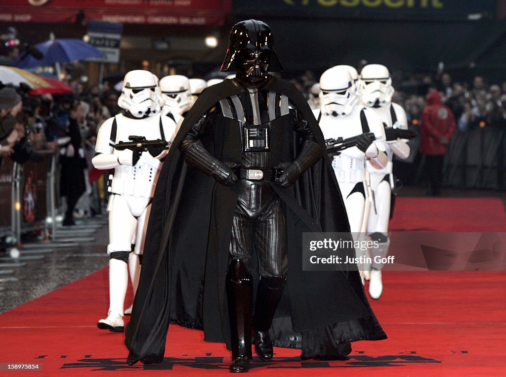 Star Wars Episode Iii: Revenge Of The Sith Uk Film Premiere
