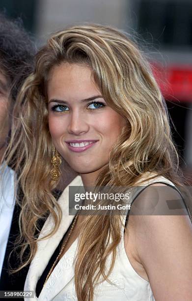 Cody Horn Attends The 'Poseidon' Uk Film Premiere In London'S Leicester Square.